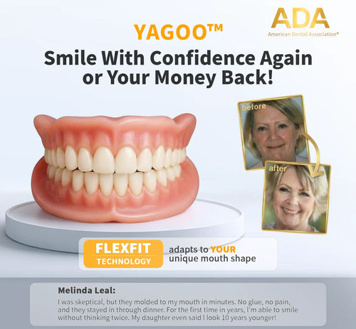 YAGOOTM Custom-Fit Full Functional Dentures